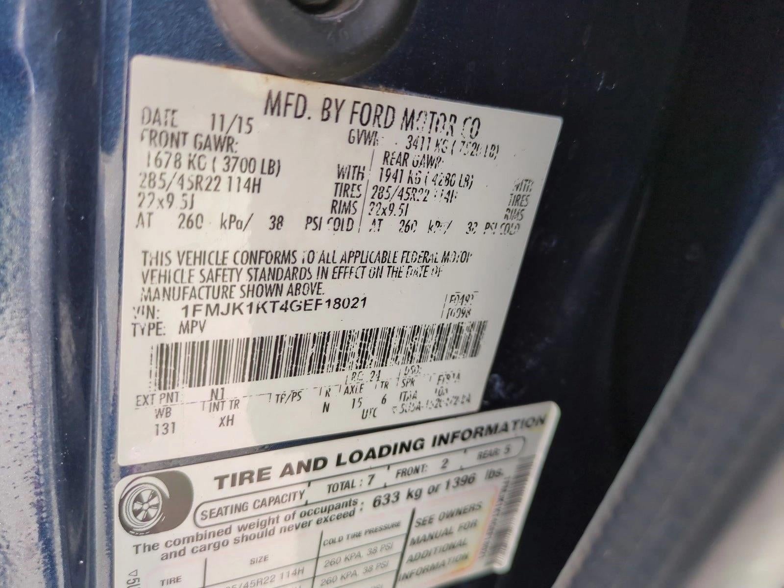 2016 Ford Expedition EL 2WD 4dr Limited