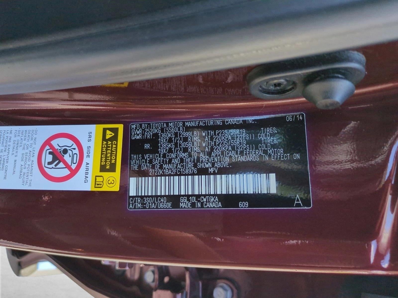 2015 Lexus RX 350 FWD 4dr
