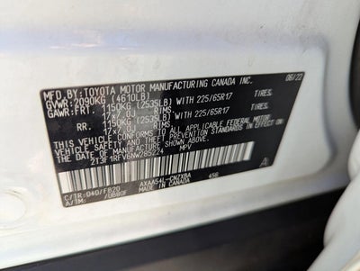 2022 Toyota RAV4 LE AWD (Natl)