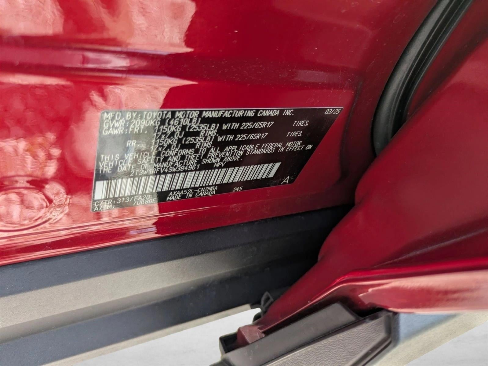 2025 Toyota RAV4 XLE FWD (GS)