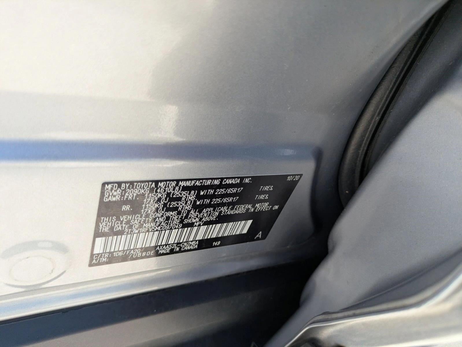 2021 Toyota RAV4 XLE FWD (GS)