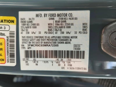 2021 Ford Bronco Sport Outer Banks 4x4