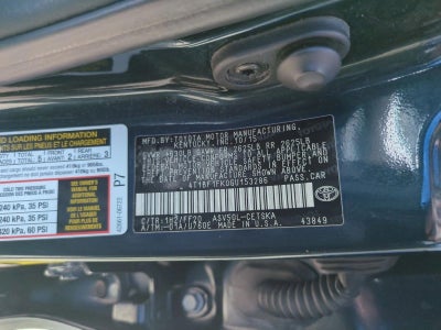 2016 Toyota Camry 4dr Sdn I4 Auto SE (SE)