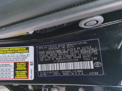 2025 Toyota Camry LE (Natl)