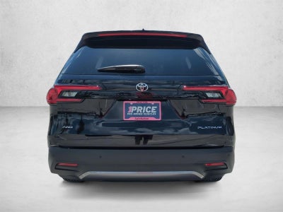 2025 Toyota Grand Highlander Platinum AWD (Natl)