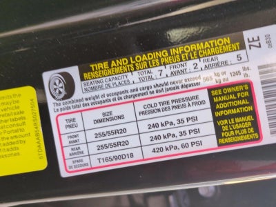 2024 Toyota Grand Highlander Platinum AWD (Natl)