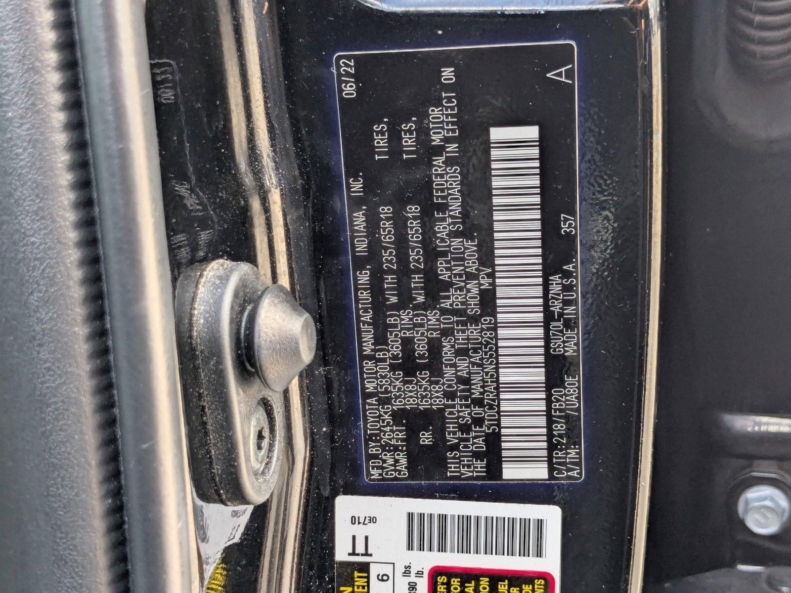 2022 Toyota Highlander L FWD (Natl)