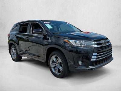 2018 Toyota Highlander Limited Platinum V6 AWD (Natl)