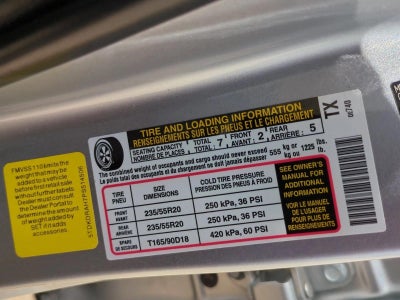2023 Toyota Highlander Platinum FWD (Natl)