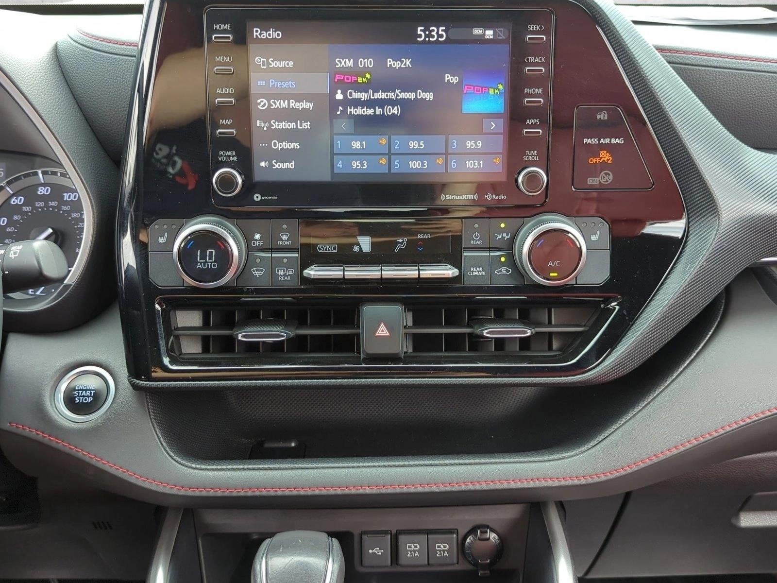 2021 Toyota Highlander XSE FWD (Natl)