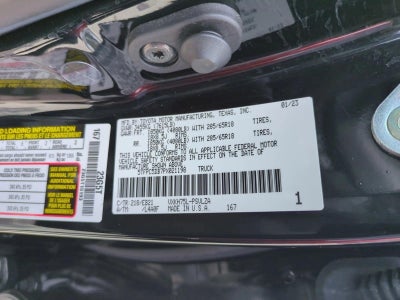 2023 Toyota Tundra 4WD 4WD TRD Pro Hybrid CrewMax 5.5' Bed (Natl)