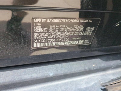 2020 BMW X5 sDrive40i Sports Activity Vehicle