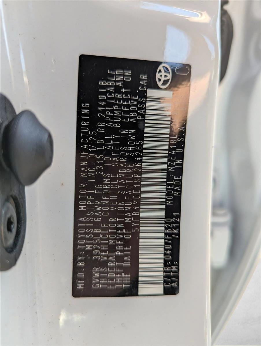 2025 Toyota Corolla LE CVT (Natl)