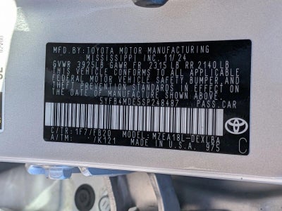 2025 Toyota Corolla LE CVT (Natl)