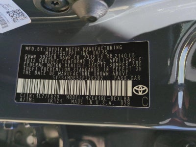 2025 Toyota Corolla LE CVT (Natl)