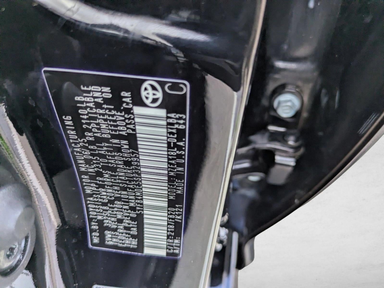 2025 Toyota Corolla LE CVT (Natl)