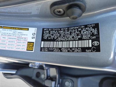 2022 Toyota Corolla LE CVT (Natl)