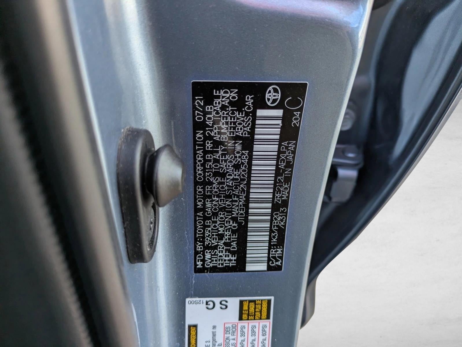 2022 Toyota Corolla LE CVT (Natl)