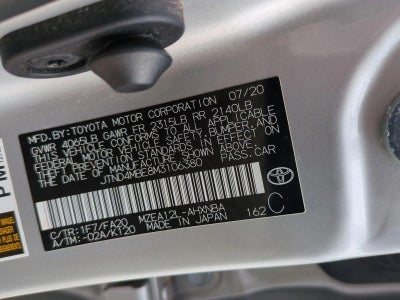 2021 Toyota Corolla Hatchback Nightshade CVT (Natl)