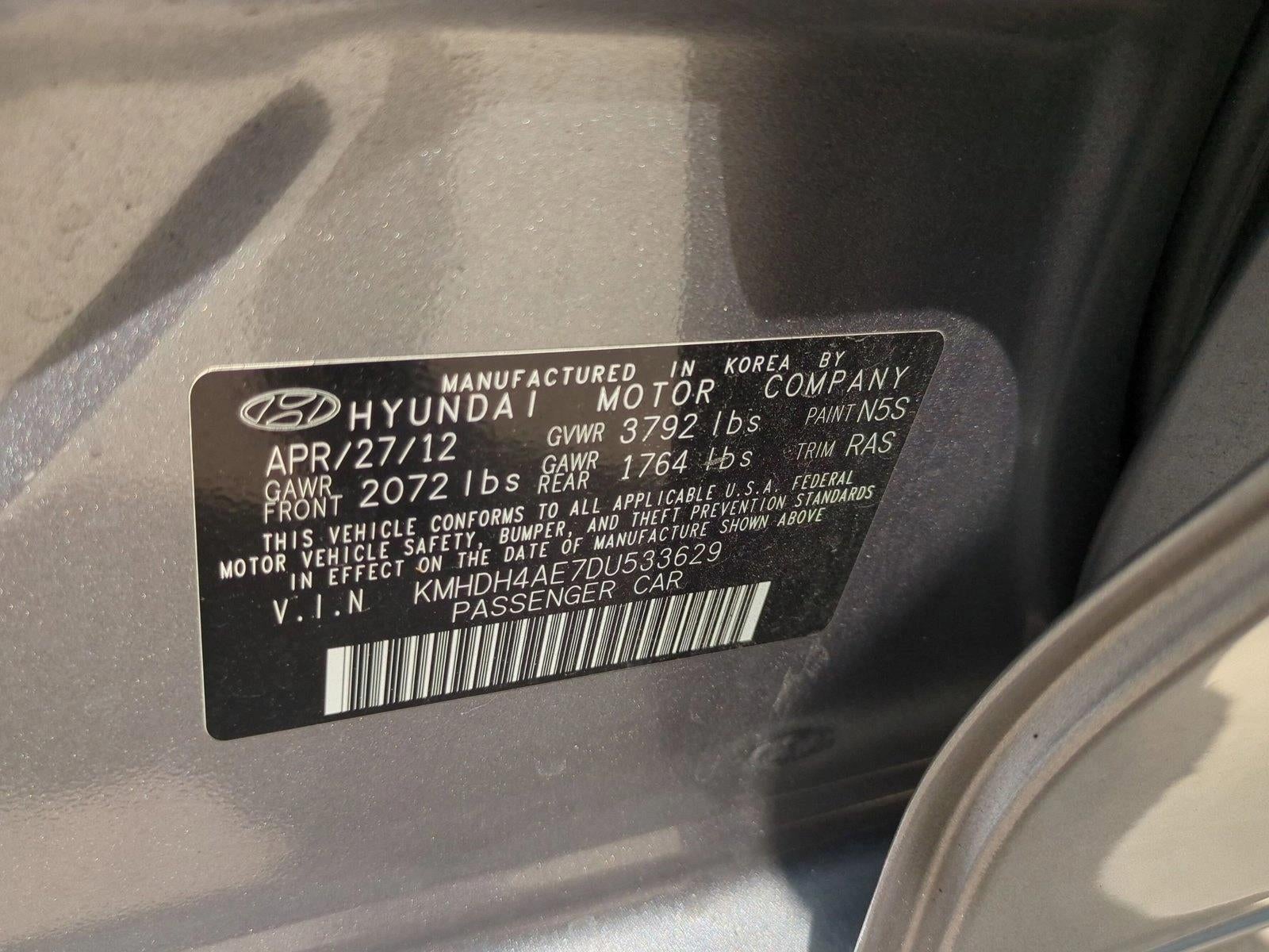 2013 Hyundai ELANTRA 4dr Sdn Auto GLS