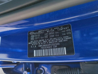 2023 Hyundai ELANTRA SEL IVT