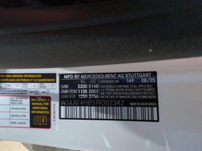 2026 Mercedes-Benz C-Class C 300 4MATIC® Sedan