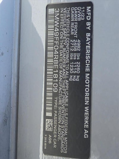 2024 BMW M340i xDrive Sedan