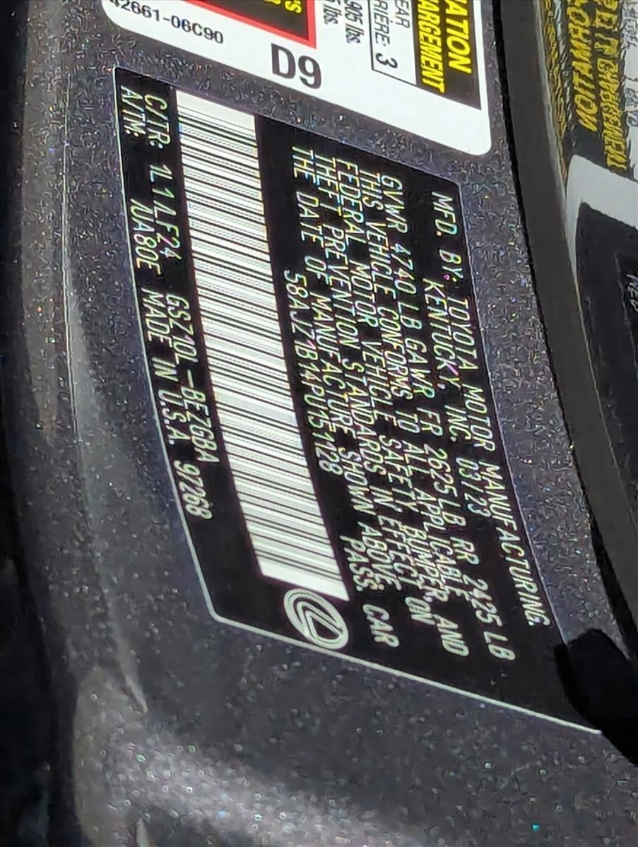 2023 Lexus ES 350 F SPORT Handling FWD