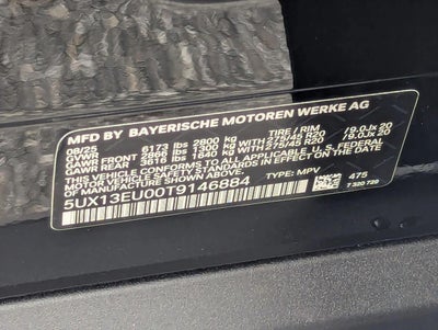 2026 BMW X5 sDrive40i Sports Activity Vehicle