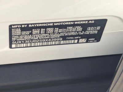 2025 BMW X5 sDrive40i Sports Activity Vehicle