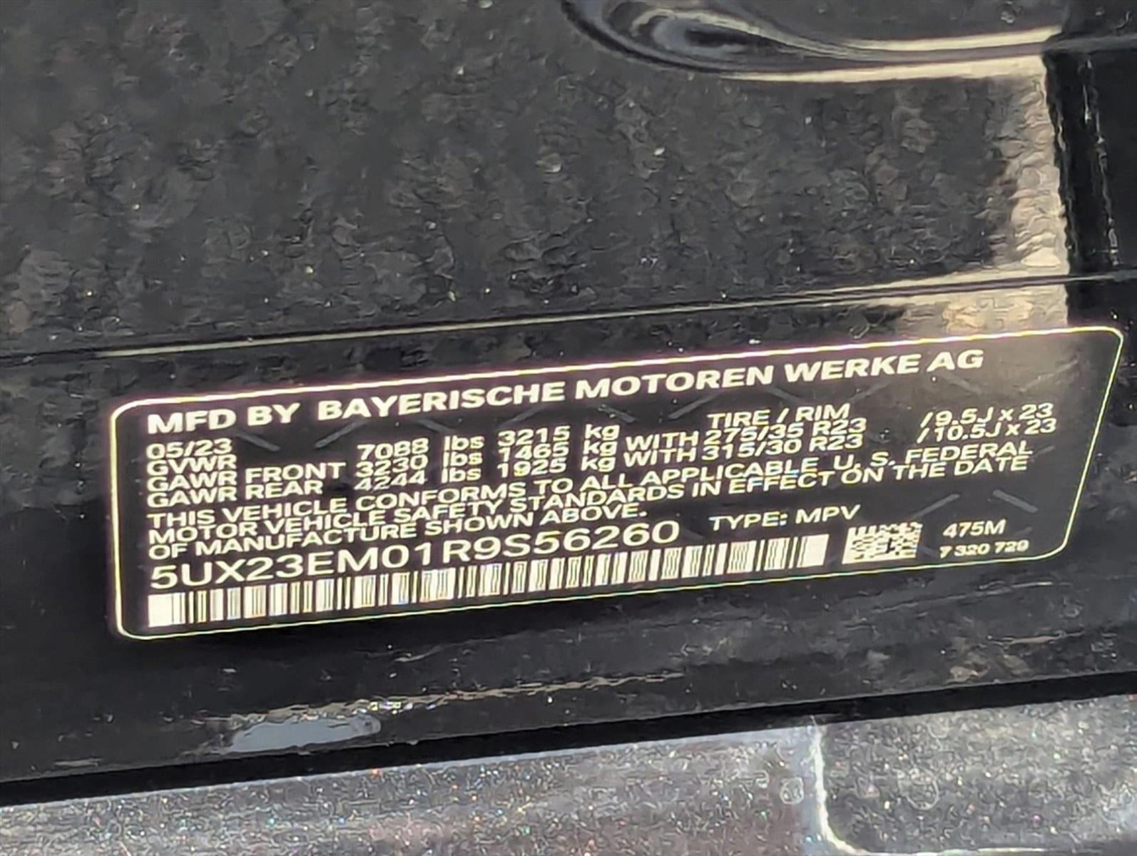 2024 BMW X7 xDrive40i Sports Activity Vehicle