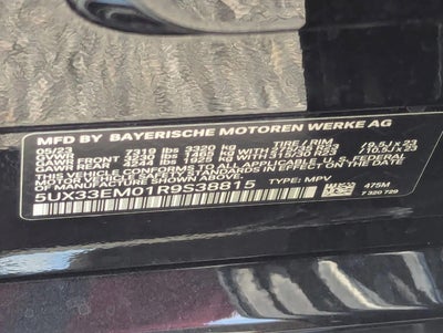 2024 BMW X7 M60i Sports Activity Vehicle