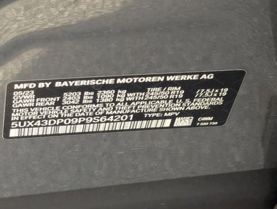 2023 BMW X3 sDrive30i Sports Activity Vehicle