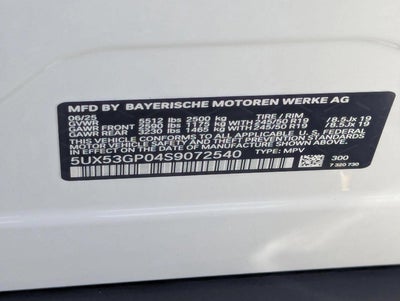 2025 BMW X3 30 xDrive Sports Activity Vehicle