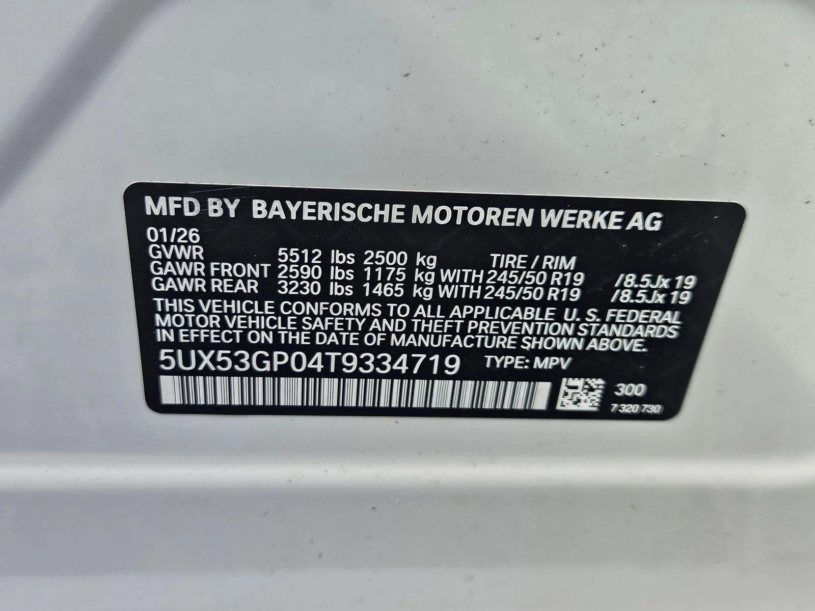 2026 BMW X3 30 xDrive Sports Activity Vehicle