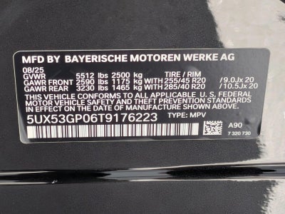 2026 BMW X3 30 xDrive Sports Activity Vehicle