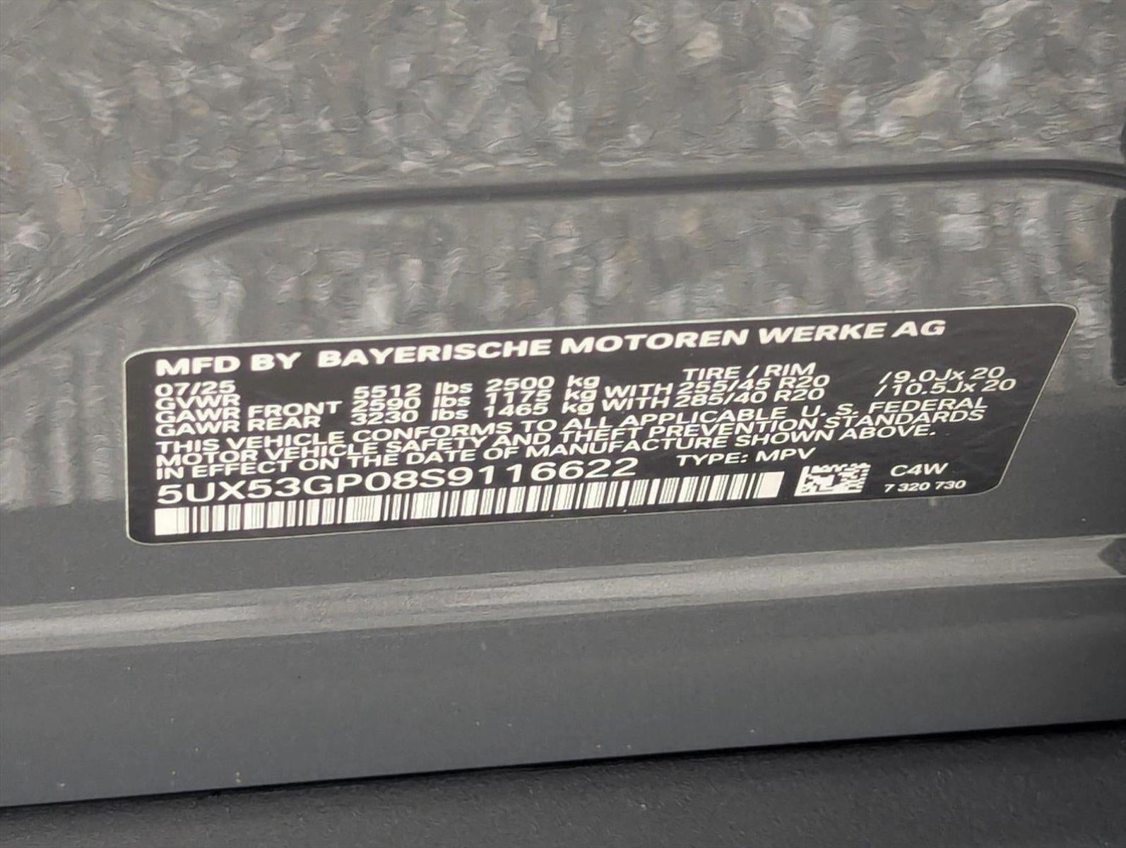 2025 BMW X3 30 xDrive Sports Activity Vehicle