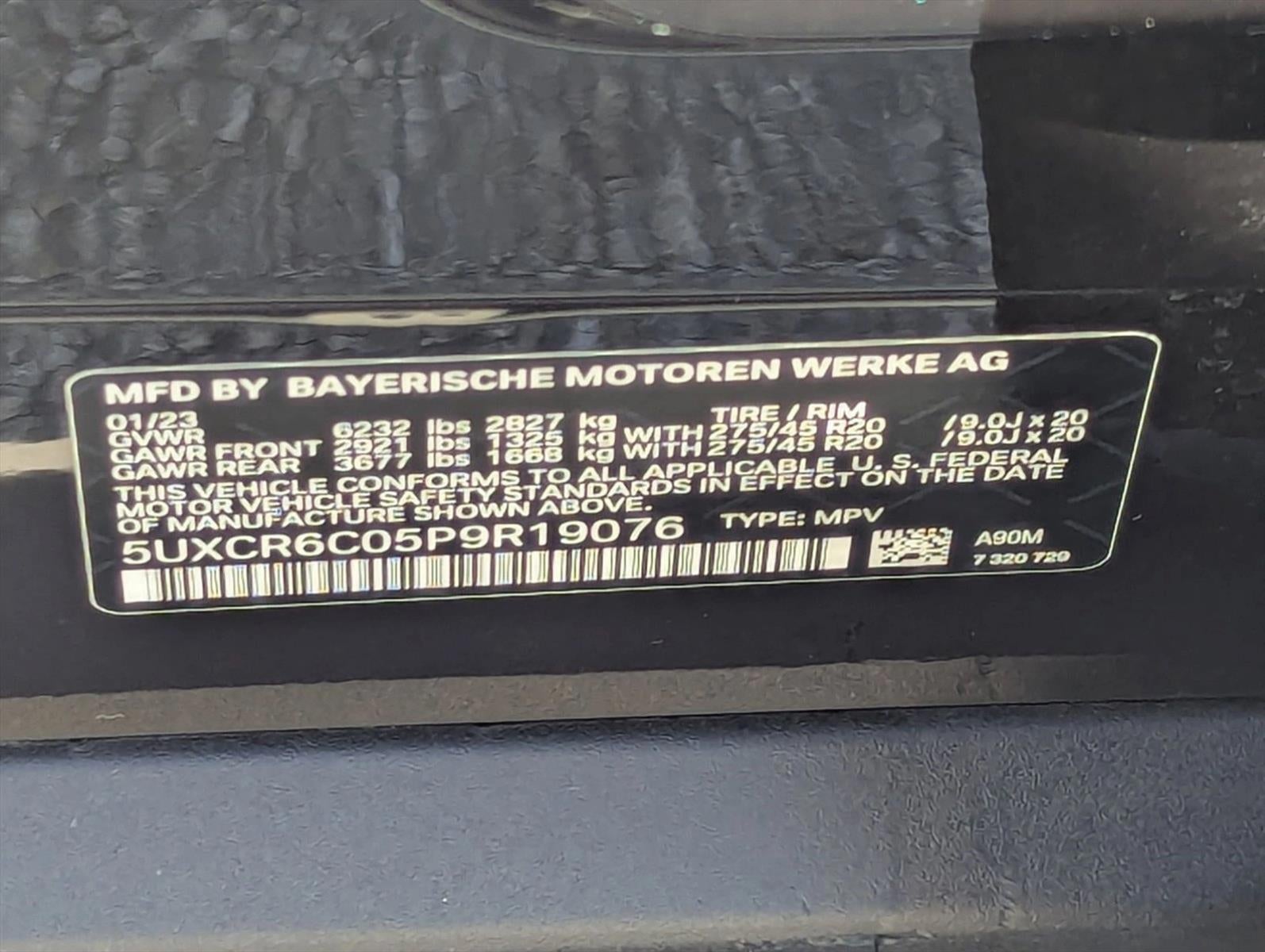 2023 BMW X5 xDrive40i Sports Activity Vehicle