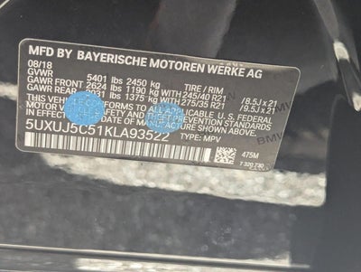 2019 BMW X4 M40i Sports Activity Coupe