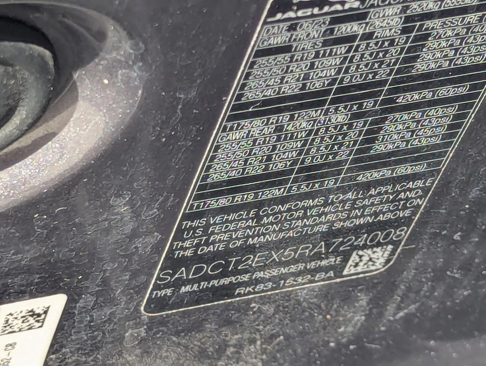 2024 Jaguar F-PACE R-Dynamic S P250 AWD