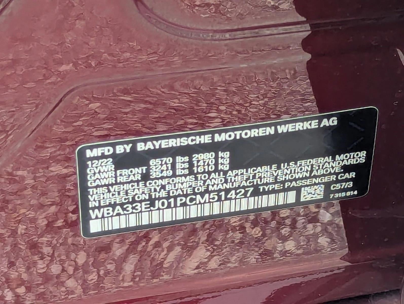 2023 BMW 760i xDrive Sedan