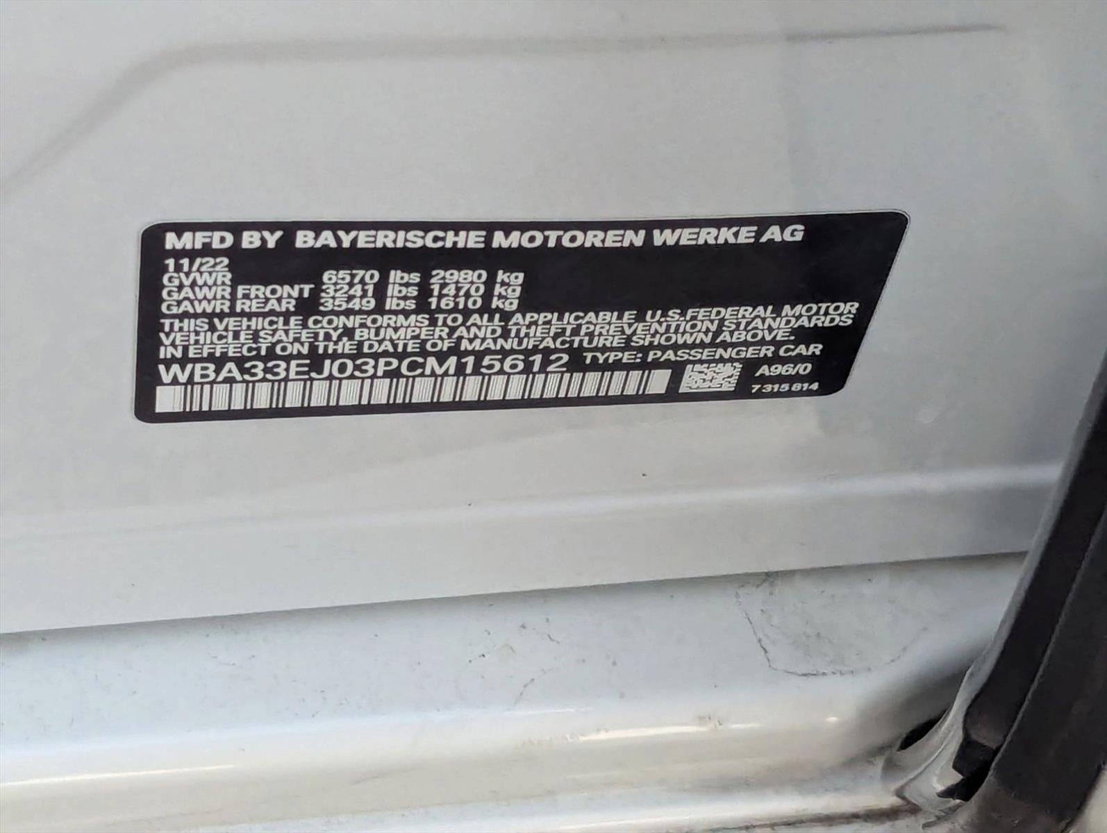 2023 BMW 760i xDrive Sedan