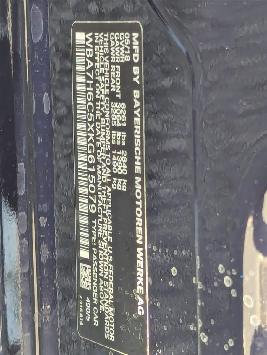 2019 BMW M760i xDrive Sedan