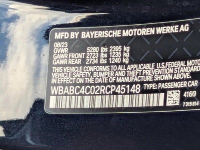 2024 BMW M850i xDrive Coupe
