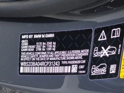 2024 BMW M4 M4 Competition xDrive Convertible