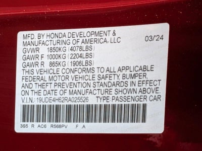 2024 Acura Integra CVT w/A-Spec Technology Package