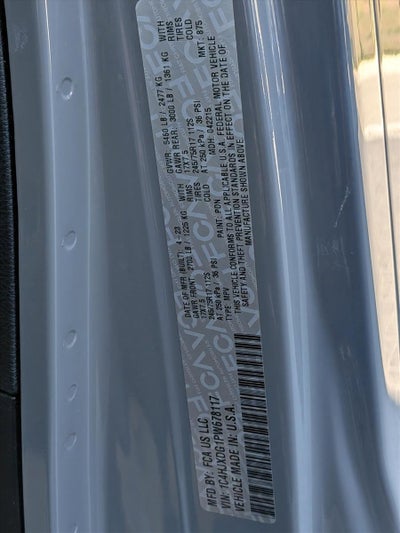 2023 Jeep Wrangler Sport S 4 Door 4x4