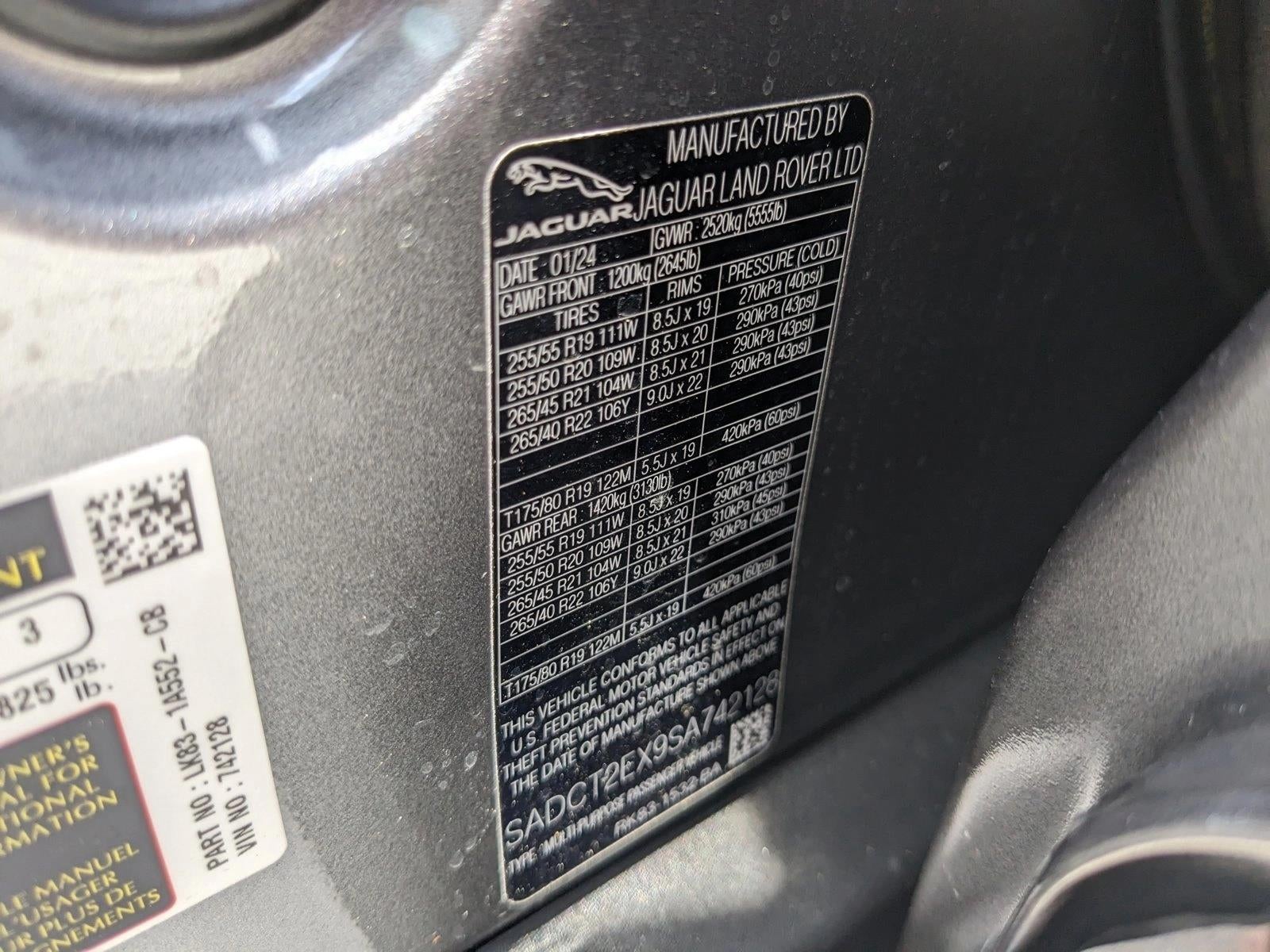 2025 Jaguar F-PACE R-Dynamic S P250 AWD