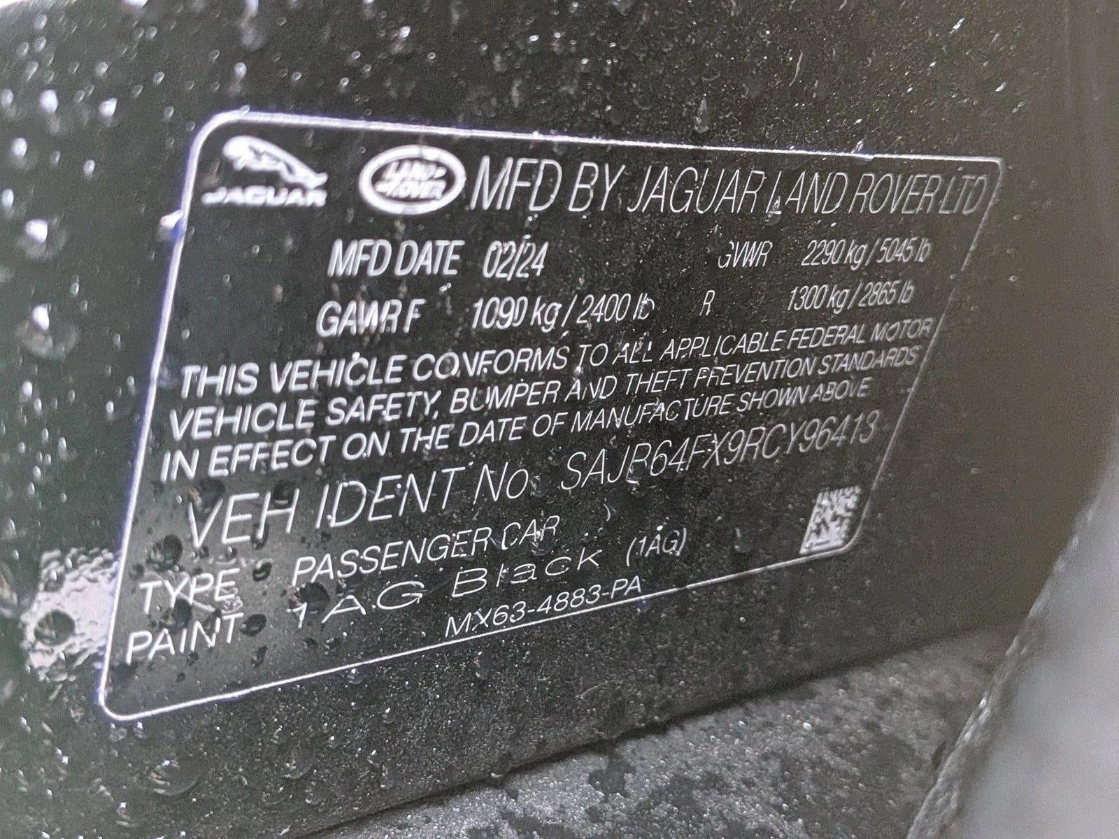 2024 Jaguar XF R-Dynamic SE Sedan RWD