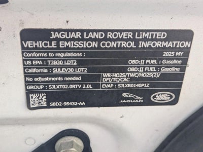 2025 Land Rover Discovery Sport S 4WD
